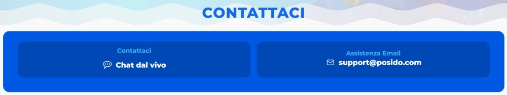 Assistenza Clienti Posido Casino