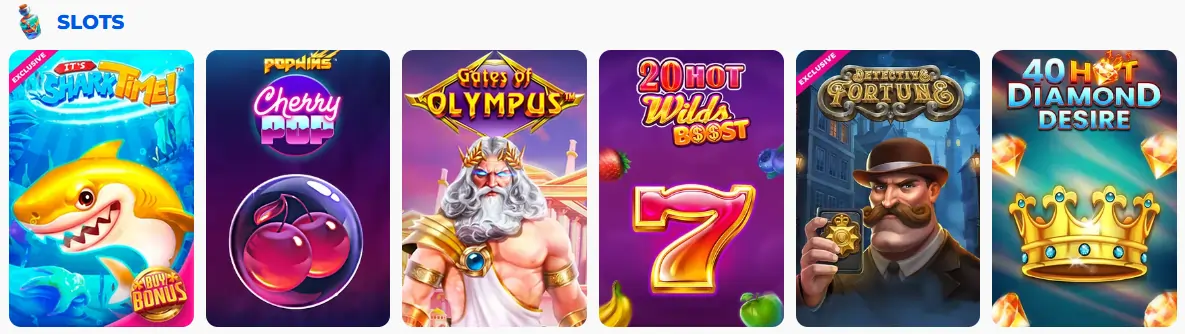 Slot machine disponibili al Posido Casino